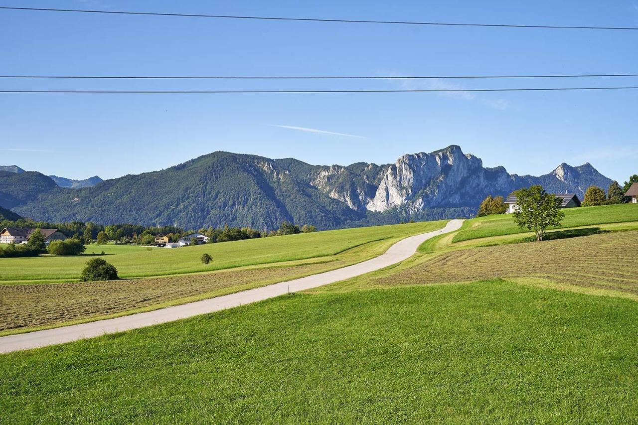 Bergblick Acht Mondsee Innerschwand Kültér fotó